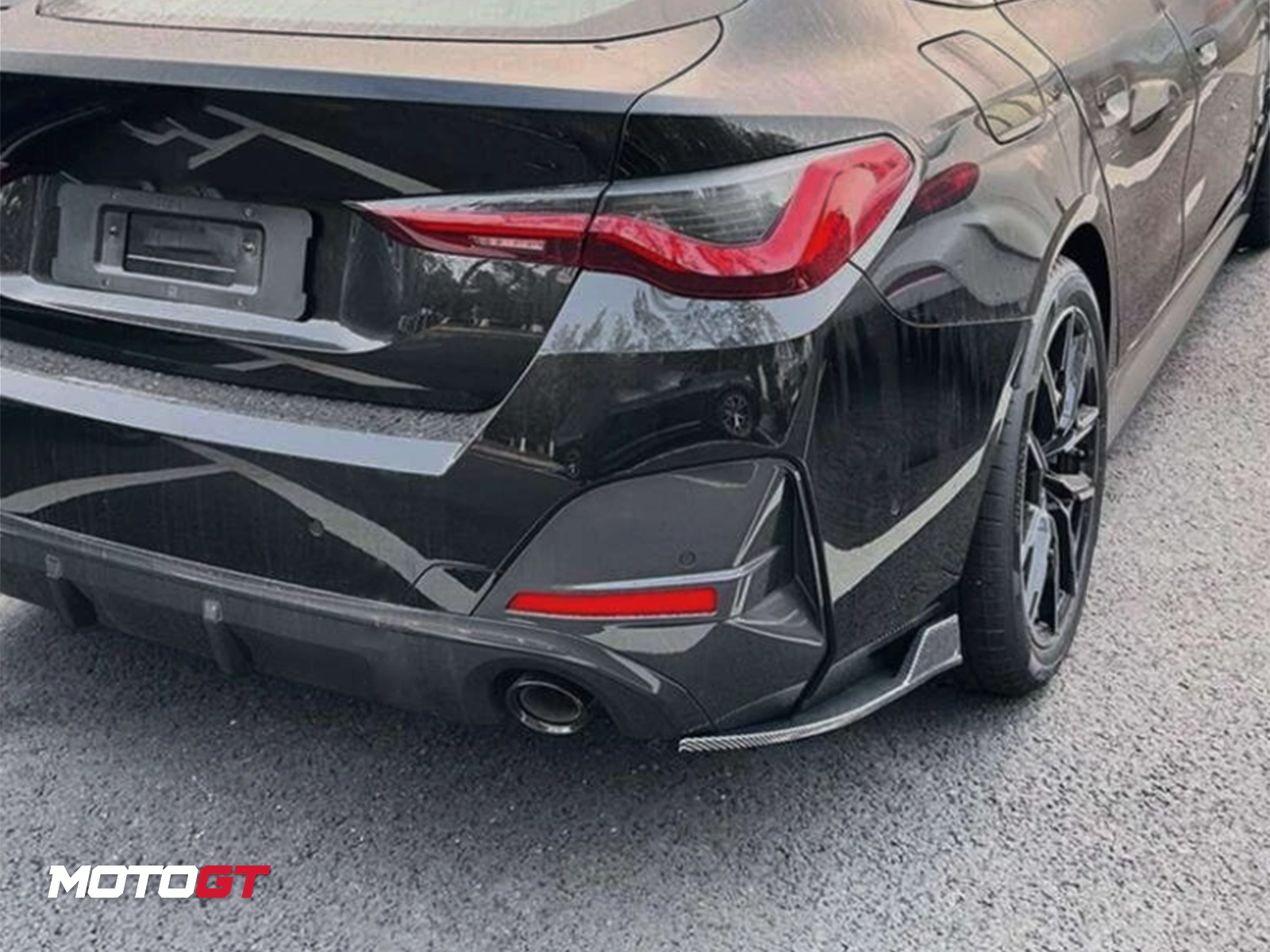 4 SERIES REAR BUMPER SPLITTER